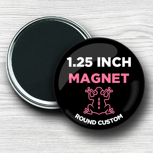 Custom 1.25 Inch Round Magnets Custom 1.25 Inch Round Magnets