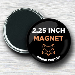 Custom 2.25 Inch Round Magnets Custom 2.25 Inch Round Magnets