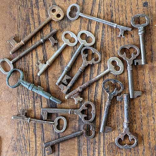 One Antique Key One Antique Key