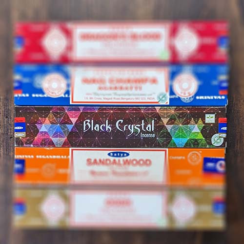 Black Crystal Satya Incense Black Crystal Satya Incense