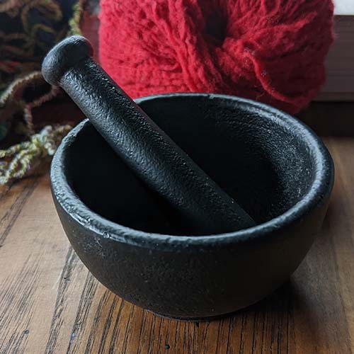 Cast Iron 3.5" Mortar and Pestle Cast Iron 3.5" Mortar and Pestle