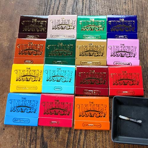 Incense Matches - matches that burn like incense Incense Matches - matches that burn like incense
