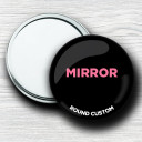 Custom Round Hand Mirrors Custom Round Hand Mirrors