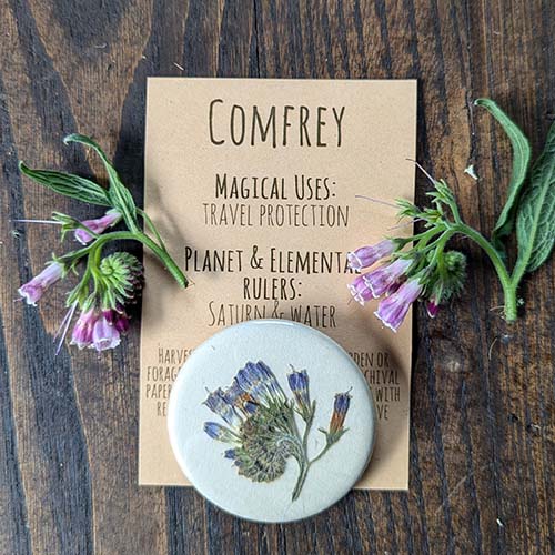 Botanical Charm - Comfrey Botanical Charm - Comfrey