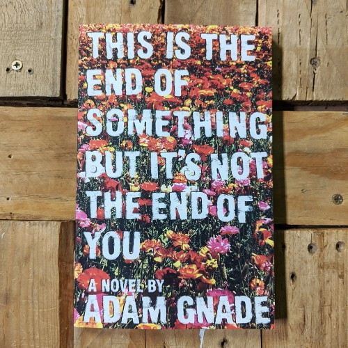 This is the End of Something But It's Not The End of You by Adam Gnade This is the End of Something But It's Not The End of You by Adam Gnade