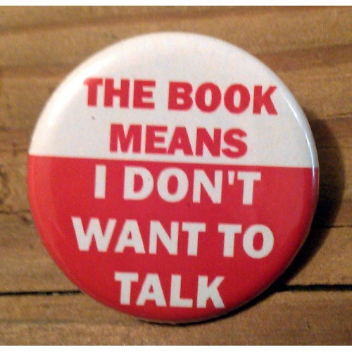 The Book Means I Don't Want to Talk The Book Means I Don't Want to Talk