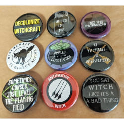 Witchy Button Set