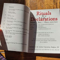 Rituals & Declarations - Volume 2, Issue 1- Winter 2020/2021