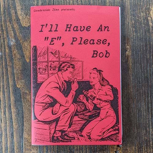 I'll Have An "E", Please, Bob