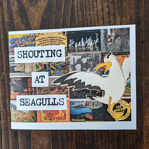 Shouting At Seagulls - A postcard zine