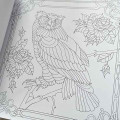 Goth Garden Adult Coloring Book
