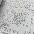 Goth Garden Adult Coloring Book
