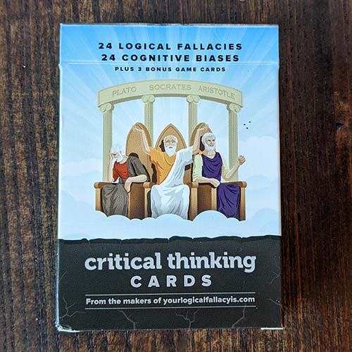 Critical Thinking Card Deck Critical Thinking Card Deck