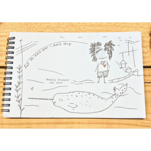 Doris Planner: Look to the Sea & Sky a weekly planner for any year Doris Planner: Look to the Sea & Sky a weekly planner for any year