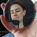Full Moon Magnet or Hand Mirror