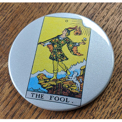The Fool Tarot Magnet or Hand Mirror The Fool Tarot Magnet or Hand Mirror