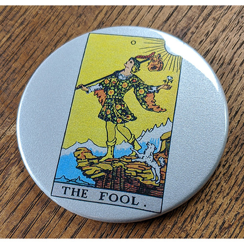 The Fool Tarot Magnet or Hand Mirror The Fool Tarot Magnet or Hand Mirror